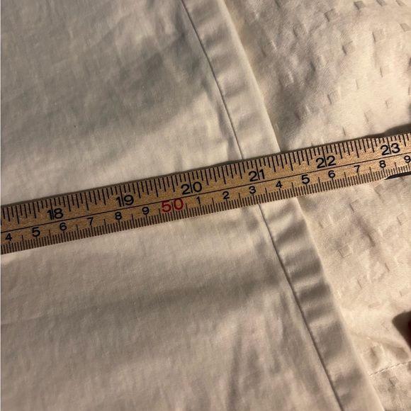 Talbots White Bermuda Shorts Tailored Knee-Length Size 16 - Picture 7 of 7